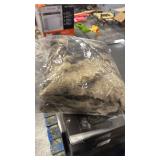 6x6 Area Rugs for Living Room, Ultra Soft Fluffy Large Shaggy Rug Carpet for Bedroom, Non-Slip Fuzzy Plush Rugs for Nursery Boys Girls Kids Room Modern Indoor Home Decor, Tie Dyed Brown