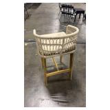 PURPLE LEAF Outdoor Rattan 39â Bar Stool