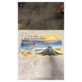 Inspirational Canvas Wall Art, Every Day is a New Beginning Motivational Quote Print, Seaside View with Turtle and Lighthouse, Framed Picture Print Wall Art for Living Room and Office 16\" x 23â 