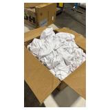 VEVOR Chair Covers, Polyester Spandex Chair Cover, Stretch Slipcovers for Wedding Party Dining Banquet Flat-Front Chair Covers (White-c-XL, 30PCS) - Retail: $0