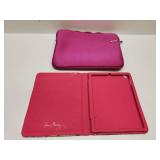 Vera Bradley iPad Case and Sleeve Set in Pink