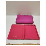 Vera Bradley iPad Case and Sleeve Set in Pink