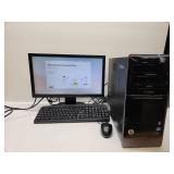 ViewSonic VG2039m-LED 20-inch Monitor with HP Pavilion Desktop Bundle