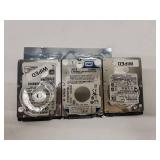 Wiped 2.5-inch Hard Drives Lot