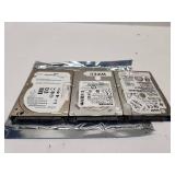 2.5-inch SATA Hard Drive Lot - Seagate & Wiped Models