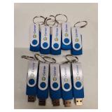 CERN USB Flash Drive Keychain Set