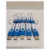 CERN USB Flash Drives with Keyrings - Set of 10