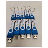 Cerner USB Flash Drive Keychain Set
