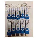 Cerner USB Flash Drive Keychain Set