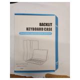 Samsung Galaxy Tab A7 Lite 8.7 (2021) Backlit Keyboard Case - Pink