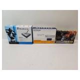 Legacy Network Hardware Bundle - Level One Router, Netgear Adapter, Sound Card