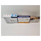 Legacy Network Hardware Bundle - Level One Router, Netgear Adapter, Sound Card