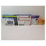 Networking Hardware Bundle - Linksys Router, Netgear N600, Hard Drive Drawer