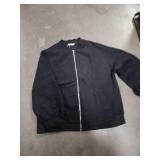 Kirundo Black Sweater size L zip up