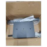 VOLDRA Toilet Paper Holder Stand with Shelf, Free Standing Black Toilet Paper Roll Holder with Wipes Storage Drawer Heavy Duty Floor Bathroom Tissue Holder Freestanding No Drill Tp Holder for 7 Rolls