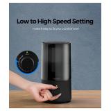 raydrop Humidifiers for Bedroom, raydrop Cool Mist Humidifiers for Babies, 1.0L Quiet Ultrasonic Humidifier, Space-Saving, Filterless, Auto Shut Off - (0.26 Gallon, US 110V)