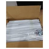 ENUMAIL Arcuate Garment Rack, T-shaped Coat Tree Freestanding, Metal Clothes Racks, Natural Stable Rock Base, Suitable For Outerwear, Clothes, Handbags, 68.9in, Black