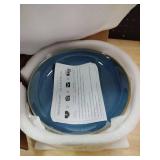 Selamica Ceramic 8 inch Pasta Bowls, 26 Ounce Large Serving Bowl Porcelain Salad Bowls, Dishwasher Microwave Safe, Set of 6(Ceylon Blue)