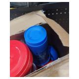 Bokon 48 Pcs Veterans Day Patriotic Plastic Cups Bulk with Lid and Straw 24 oz Reusable American Flag Tumbler Veterans Gifts for Memorial Day Military Retirement Gifts Veteran Party Thank You Supplies