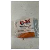 Nicky Bigs Novelties Orange Snowman Carrot Nose 4.25\  Plastic Carrot Nose with Breathable Holes and Secure Elastic Strap, Snowman Costume Accessory for Adultsin