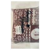 Starry Dynamo 26-Inch Extra Long Nordic Style Knitted Christmas Stockings in BurgundyWhite for Stuffers and Mantel, Wall, and Staircase Decoration