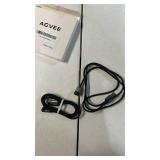 AGVEE 2 Pack 3.3ft Charger Cable for Garmin Watch, L-Shape Braided Charging Cord for Fenix, Forerunner, Vivoactive, Instinct, Venu, Tactix, Approach, D2, Quatix Series, Dark Gray