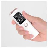 Futry Smart Bad Breath Tester - Hygienic pop-up Probe, Portable Bad Breath Tester with SGS lab-Grade Accuracy MEMS Sensor, 4 Levels of Odour Analysis and Intelligent Social Distance Guidance