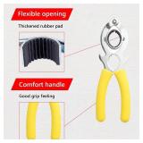 Pcmursal 2 Pack Faucet Aerator Removal wrench, Aerator Wrench, Installing Faucet Tool for Kitchen Sink Bathroom Replacement Part Repair Spanner