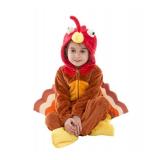 HSCTEK Baby Turkey Costume - Infant Thanksgiving Costume for Toddler and Newborn 12-18Months