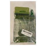 Automatic Bird Feeder, Bird Cage Feeder with Perch Multi-Functional Holder for Fruits Vegetables for Parakeet Canary Cockatiel Finch (Green)