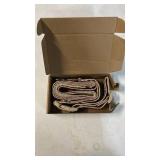 Plutus Pet Cotton Hemp Dog Collar and Leash Set, Adjustable Collar for Small, Medium, and Large Dogs, Heavy Duty and Soft on Skin, Red Plaid, M