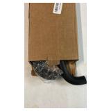 MAICOBI 12 Inch Shower Grab Bars, 2 Pack - Anti-Slip Stainless Steel Bathroom Safety Handles for Elderly and Handicap, 304 Steel, Black, Knurled Grip