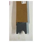 Yinoos 23.6\ x 3.9\in Stone Faucet Mat for Kitchen Sink, Quick Drying Diatomite Sink Tray, Faucet Sink Splash Guard for Prevents Moisture Buildup (Dark Gray)in