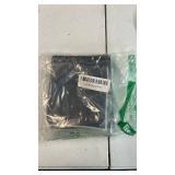 AVOIN colorlife Christmas Trees Star Black Throw Pillow Cover, 12 x 20 Inch Snowflake Seasonal Winter Holiday Cushion Case Decoration for Sofa Couch