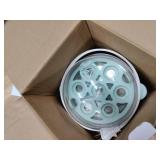 Hamilton Beach 3-in-1 Electric Egg Cooker for Hard Boiled Eggs, Poacher Eggs, Omelet Maker and Vegetable Steamer, Holds 7, Mint (25504)