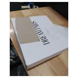 DREAM PAIRS Womenfts Suede Low Wedges Ankle Boots,Size 6,BlackSuede,DOUBLE