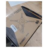 USX MOUNT UL Listed TV Wall Mount for Most 26-60 Inch TVs, Wall Mount TV Brackets with Swivel, Tilt, Rotating, Center Corner Design on Single Stud, Up to 77 lbs Max VESA 400x400mm