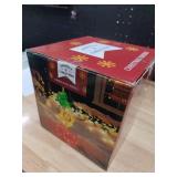 COVFEVER Christmas Lighted Gift Boxes Decorations Set of 4, 2.8Ft Stackable Christmas Nesting Boxes Battery Operated with Timer for Home and Party Decoration