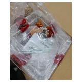 COVFEVER Christmas Lighted Gift Boxes Decorations Set of 4, 2.8Ft Stackable Christmas Nesting Boxes Battery Operated with Timer for Home and Party Decoration