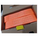 Ratchet Straps, 2\ x 17ft Heavy Duty Ratchet Straps Load up to 10000Lbs Cargo Straps for Trucks, tie Down Strap for Moving Appliances, Lawn Equipmentin