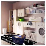 Zoke Laundry Room Rug Runner Stylish Non-Slip Laundry Room Mat 20\x59\in, Versatile, Waterproof Runner for Laundry, Kitchen, and Bathroom, Mudroom Decor and Farmhouse Charmin