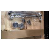 Grab Bars for Shower, 2 Pack 16-Inch Anti Slip Shower Handles for Elderly, Safety Shower Grab Bar, Stainless Steel Handicap Grab Bars for Bathroom (Polished Nickel 1\ Diameter)in