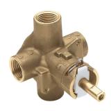 Moen M Pact PosiTemp Pressure Balancing Brass Tub and Shower Valve with IPS Connections, 2510