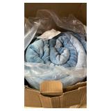 Bedsure GentleSoft Sherpa Fleece Blankets Queen Size for Bed - Thick and Warm Throw for Women and Men, Soft Fuzzy Plush Queen Blanket for Winter, Light Grey, 90x90 Inches