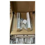 AX WABER Keyboard Tray Under Desk Pull Out with Extra Sturdy C Clamp Mount System, 27.3 (32.5 inch Including Clamps) x 11 Inch Slide-Out Platform Computer Drawer for Typing Grain AX01WG01