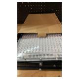 Akpgf 300W Black Lights for Glow Party, LED Blacklight IP65 Waterproof with US Plug and Switch 385-400nm UV Black Light for Halloween Decoration,Body Painting,Fluorescent Painting(4 Pack)