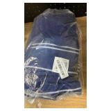 Lavish Home 8PC Bathroom Towels Set - 575GSM 100percent Cotton Bathroom Essentials with 2 Bath Towels, 2 Hand Cloths, 2 Wash Cloths, and 2 Fingertip Fabric for Shower, Gym, Dorm and Spa (Navy)