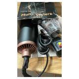 3 in 1 Rotating Hair Dryer Brush, Auto Rotating Blow Dryer Brush Spinning with 2 Brushes (2\ and 1.5\in), Negative Ionic Brush Blow Dryer, Round Brush Blow Dryer Volumize Curling 100-120Vin