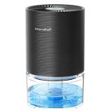 SANVINDER Dehumidifiers for Home, 25oz Dehumidifier for Bedroom with Auto-off, Ultra Quiet Energy Saving for Bathroom Closet Wardrobe Office RV (285sq.ft)