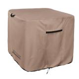 ULTCOVER Waterproof Square Air Conditioner Cover for Outside AC Units Size Upto 34W x 34D x 32H inch
